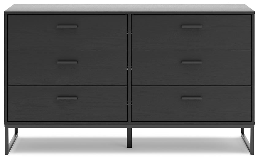 Socalle Platform Bed With Dresser And Nightstand