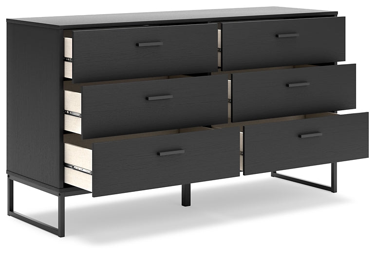 Socalle Platform Bed With Dresser And Nightstand