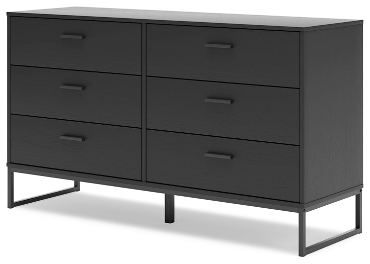 Socalle Platform Bed With Dresser And Nightstand