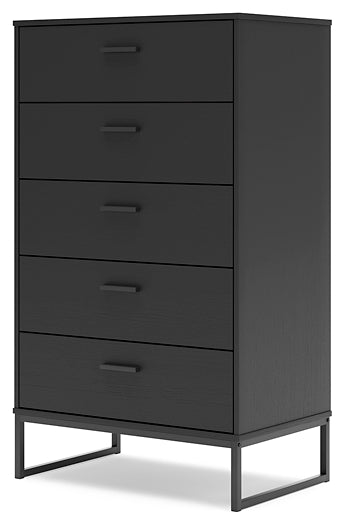 Socalle Platform Bed With Dresser And Nightstand