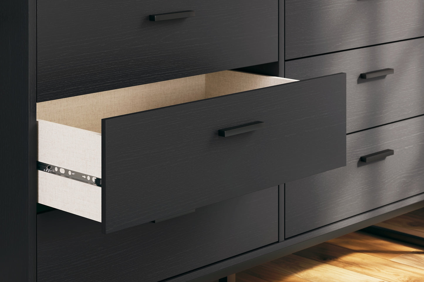 Socalle Platform Bed With Dresser And Nightstand