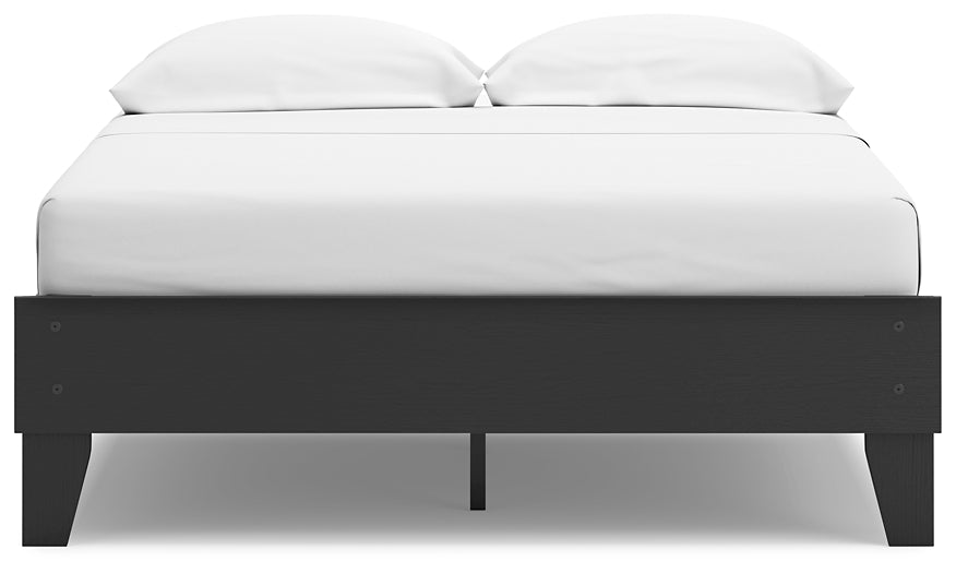 Socalle Platform Bed With Dresser And Nightstand