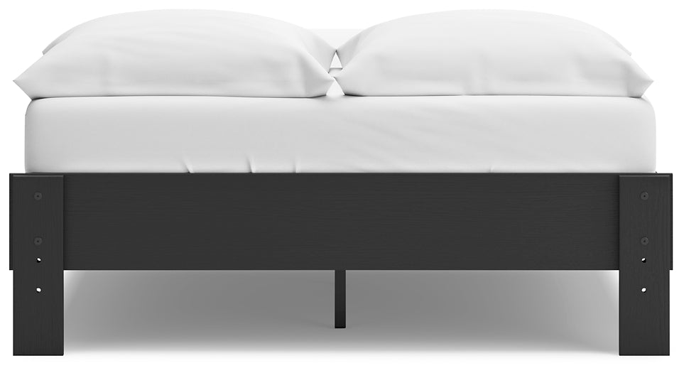 Socalle Platform Bed With Dresser And Nightstand