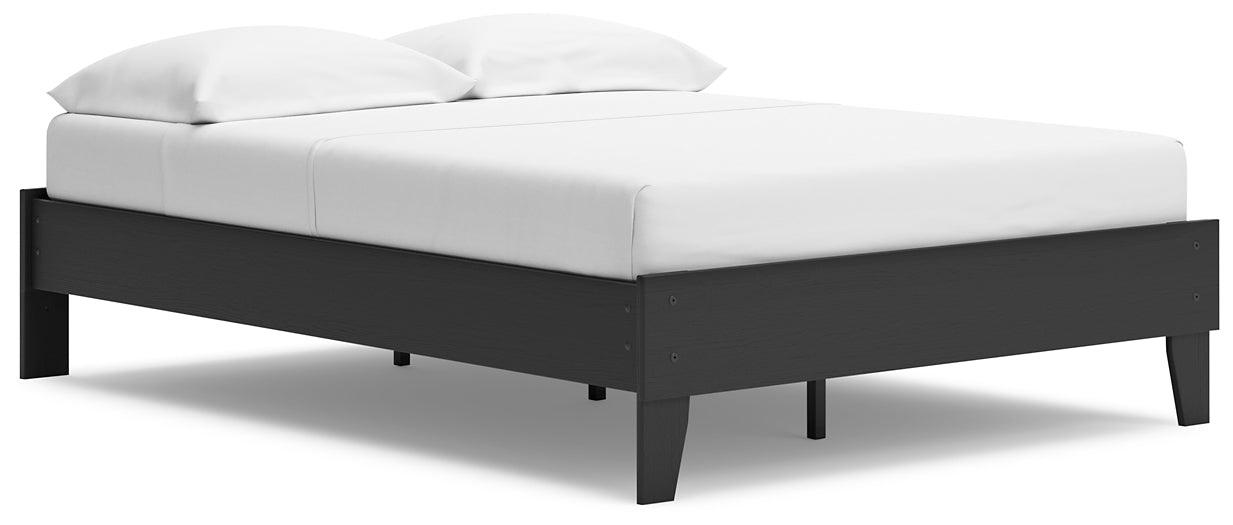 Socalle Platform Bed With Dresser And Nightstand