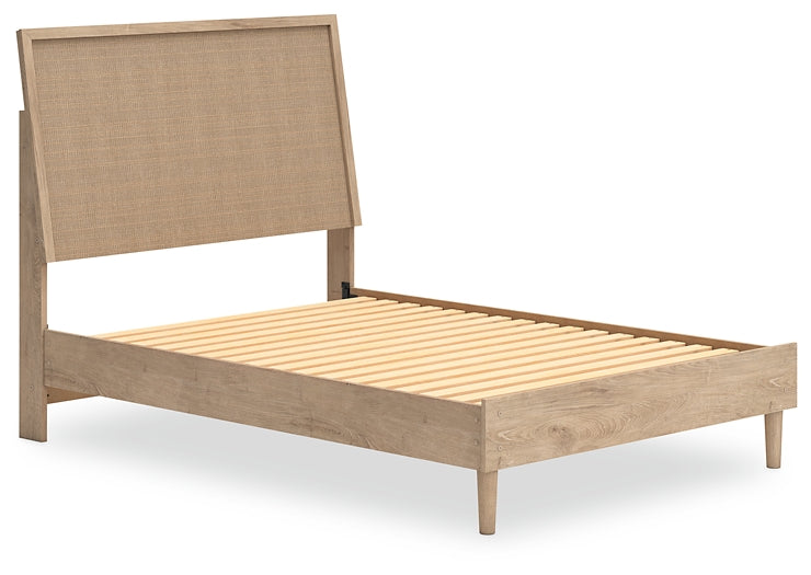 Cielden Panel Bed With Mirrored Dresser And Chest