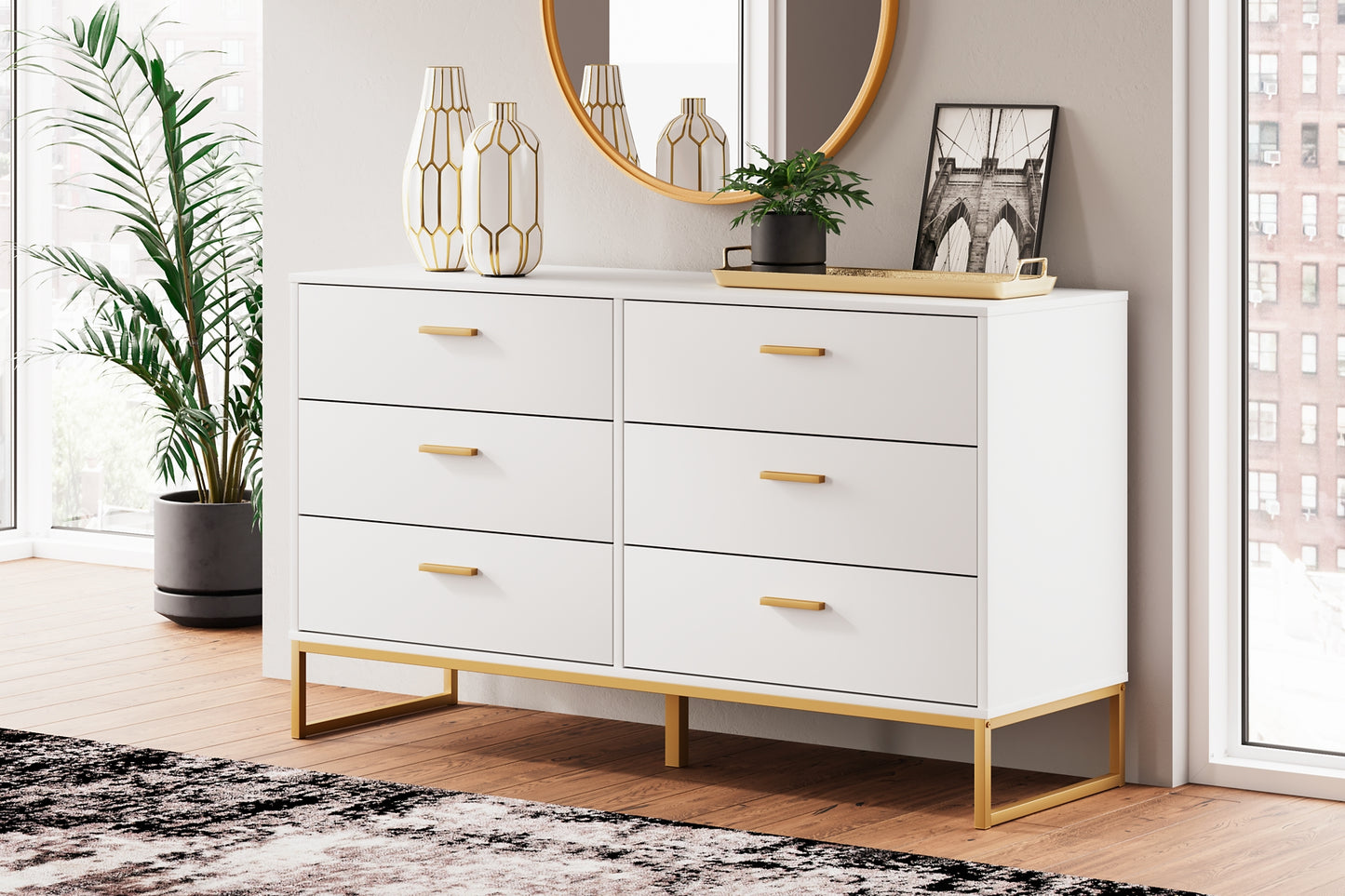 Socalle Panel Headboard With Dresser And Nightstand