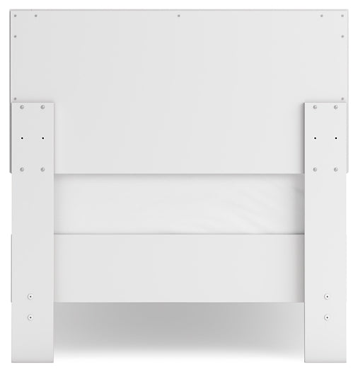 Hallityn Panel Headboard With Dresser And Nightstand