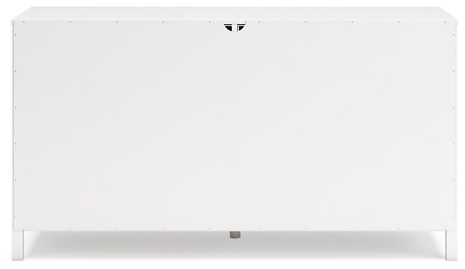 Hallityn Panel Headboard With Dresser And Nightstand