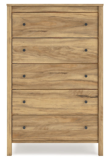 Bermacy Panel Headboard With Dresser, Chest And Nightstand