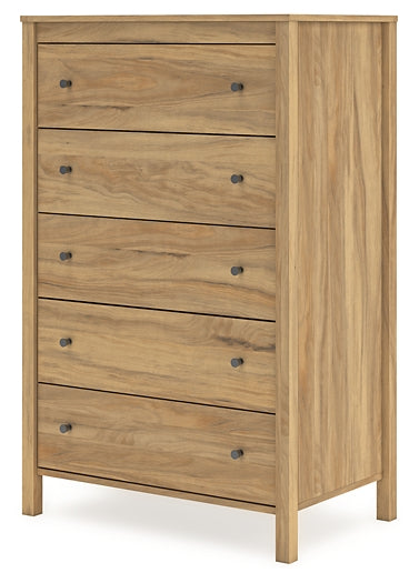 Bermacy Panel Headboard With Dresser, Chest And Nightstand