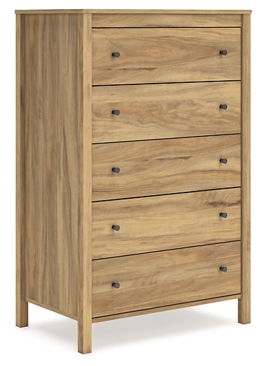 Bermacy Panel Headboard With Dresser, Chest And Nightstand