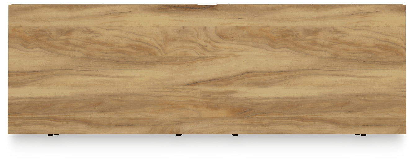 Bermacy Panel Headboard With Dresser, Chest And Nightstand