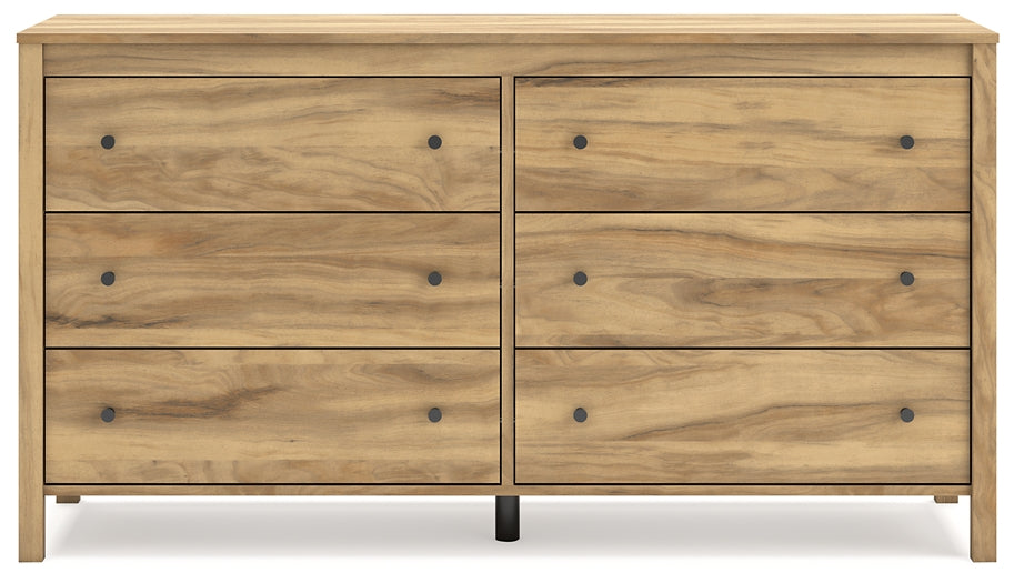 Bermacy Platform Bed With Dresser And Nightstand