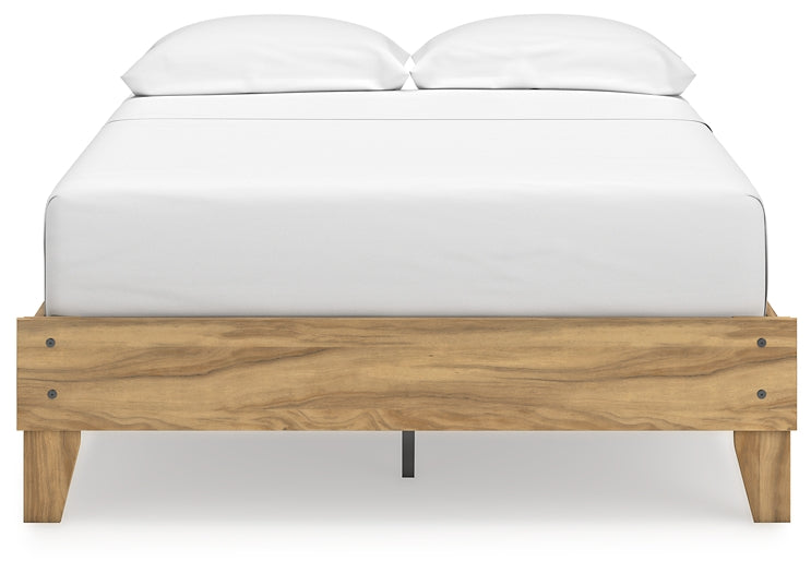 Bermacy Platform Bed With Dresser And Nightstand