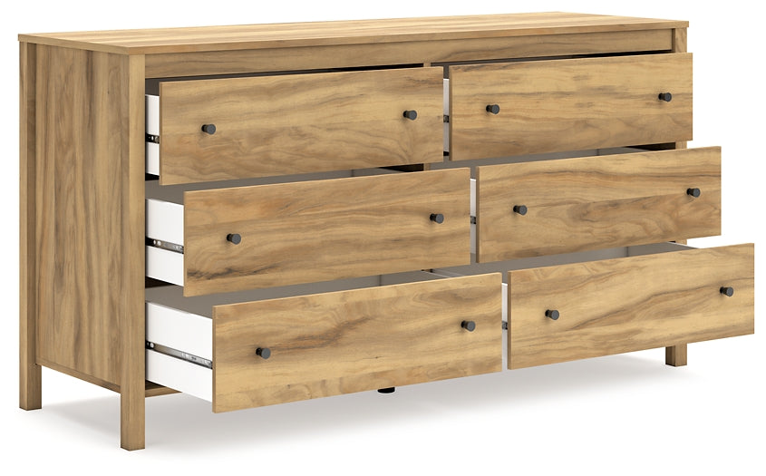 Bermacy Platform Bed With Dresser And Nightstand