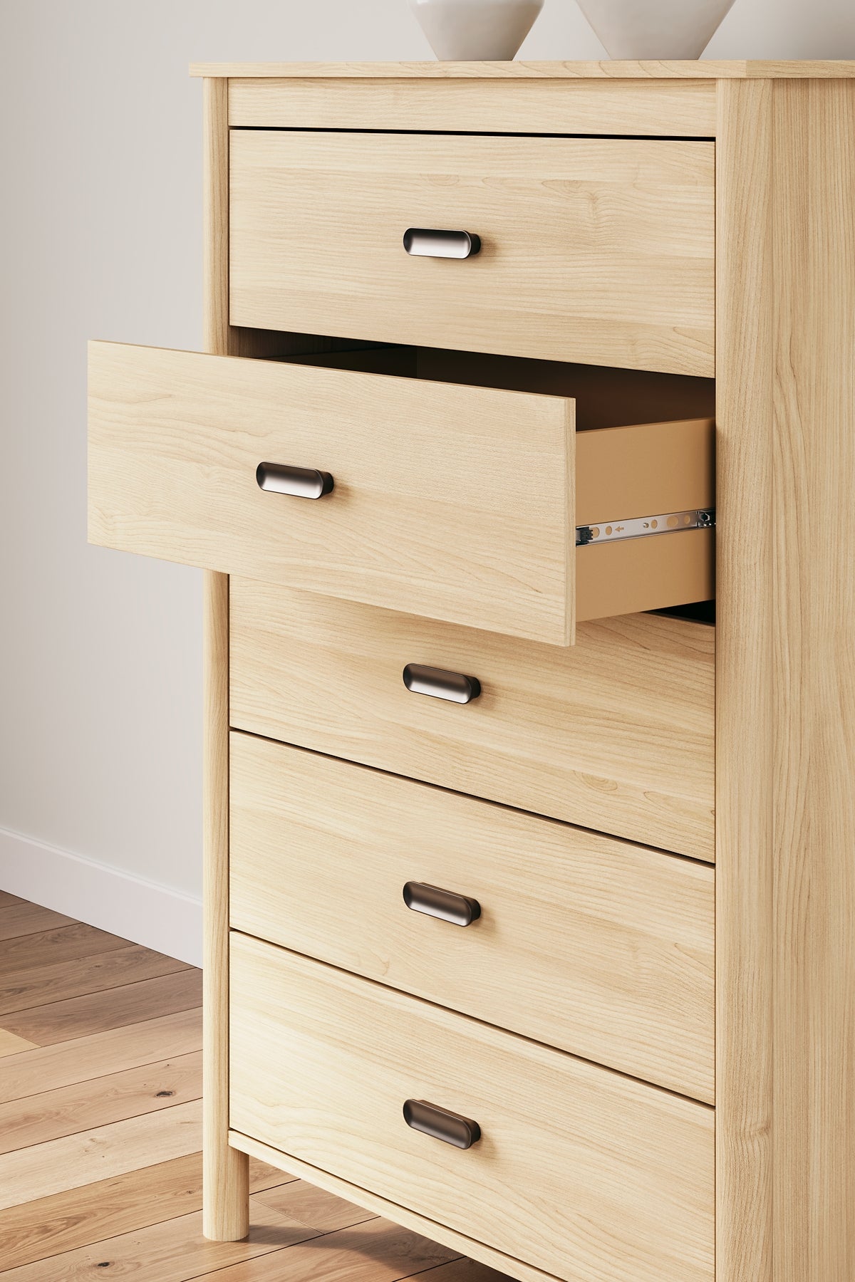 Cabinella Panel Headboard With Dresser, Chest And Nightstand