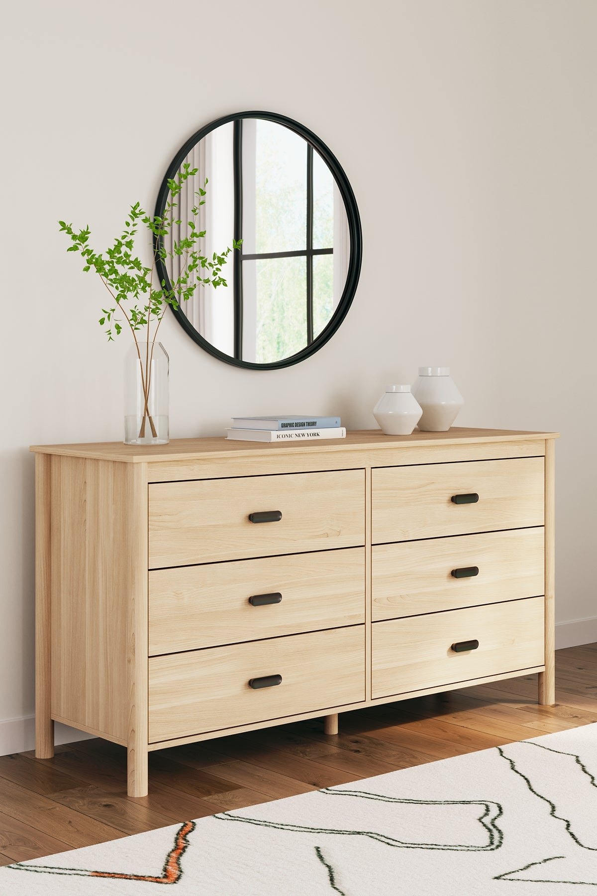 Cabinella Platform Panel Bed With Dresser And Nightstand