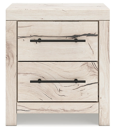 Lawroy Panel Storage Bed With Mirrored Dresser And Nightstand