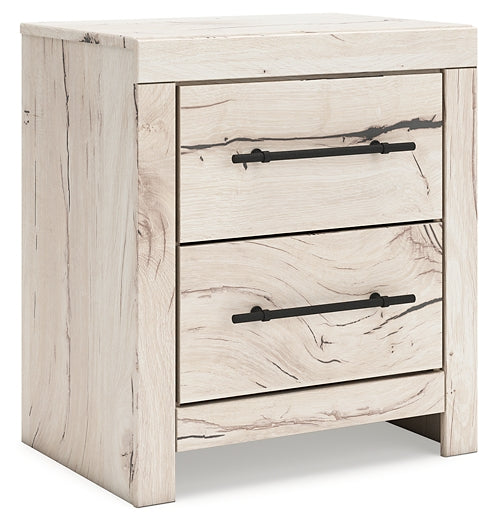 Lawroy Panel Storage Bed With Mirrored Dresser And Nightstand