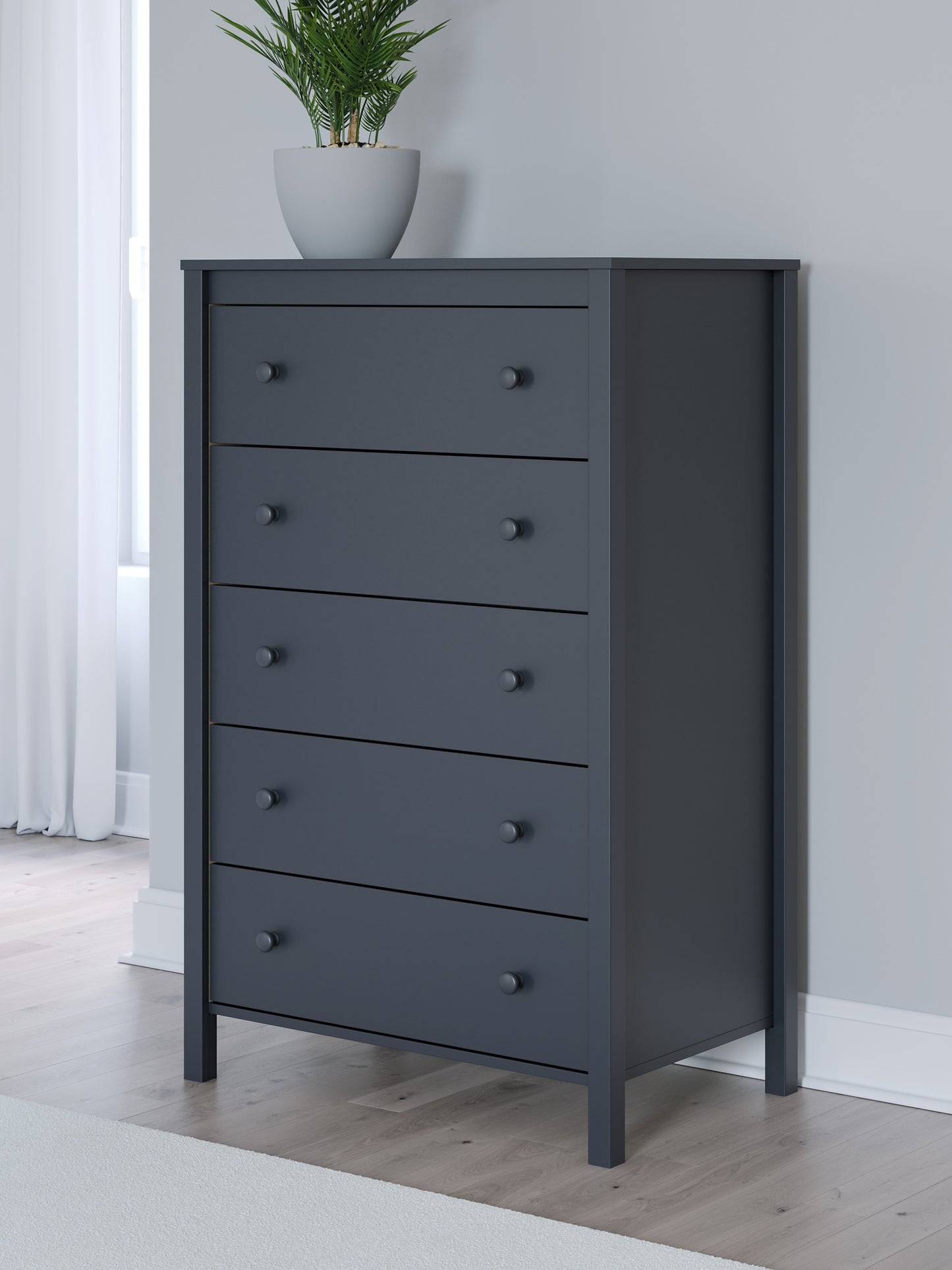 Simmenfort Platform Bed With Dresser, Chest And Nightstand