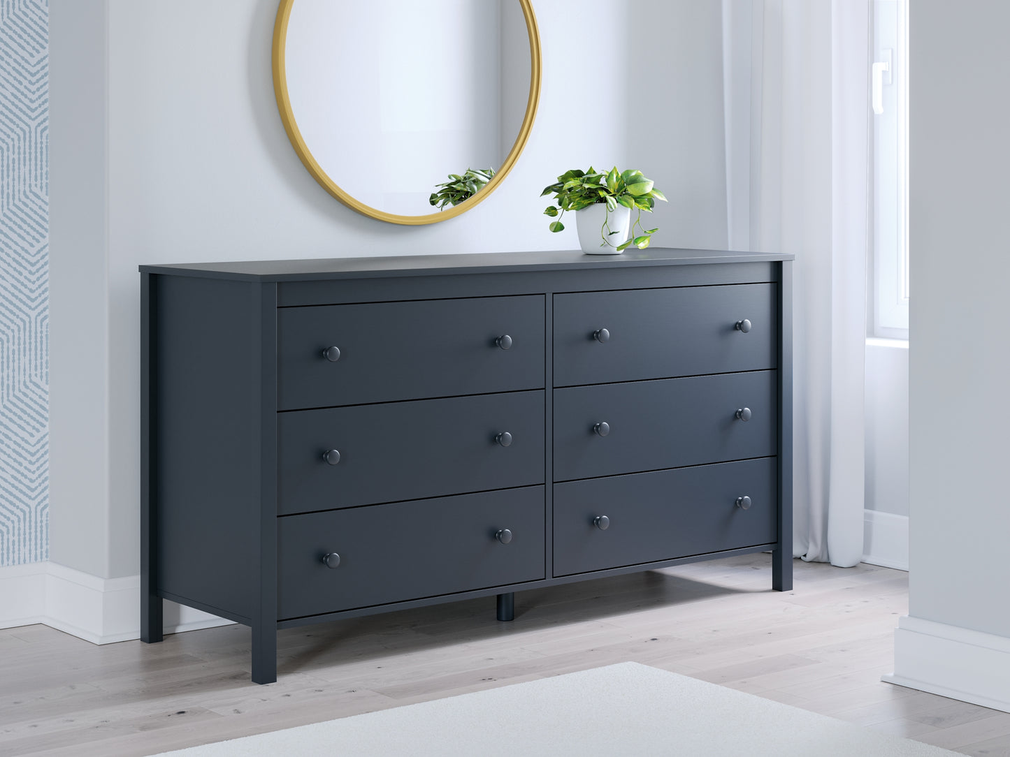 Simmenfort Panel Headboard With Dresser, Chest And Nightstand