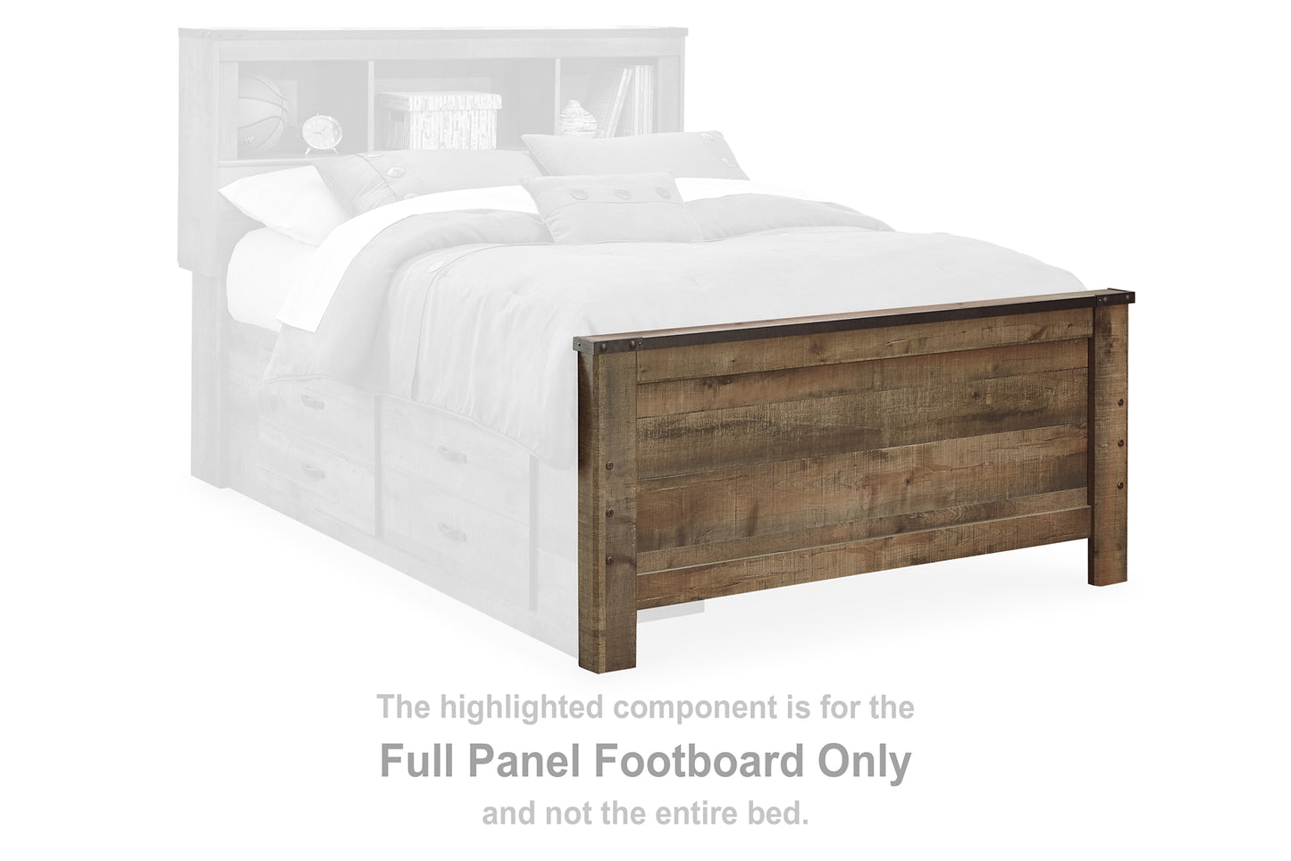Trinell Bookcase Bed With Storage