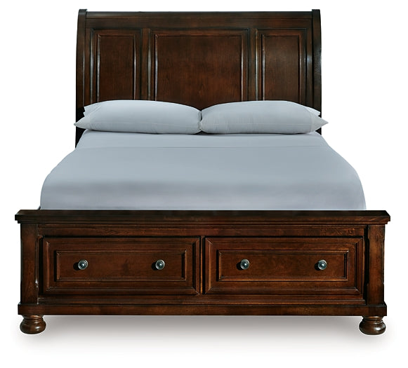 Porter Sleigh Storage Bed