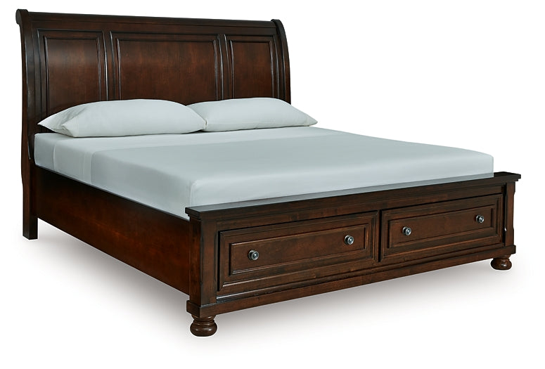 Porter California Sleigh Storage Bed