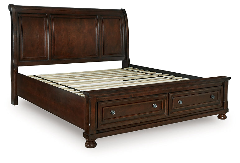 Porter California Sleigh Storage Bed