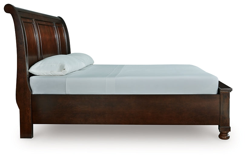 Porter California Sleigh Storage Bed