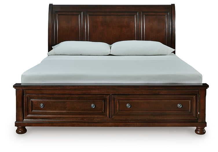 Porter Sleigh Storage Bed