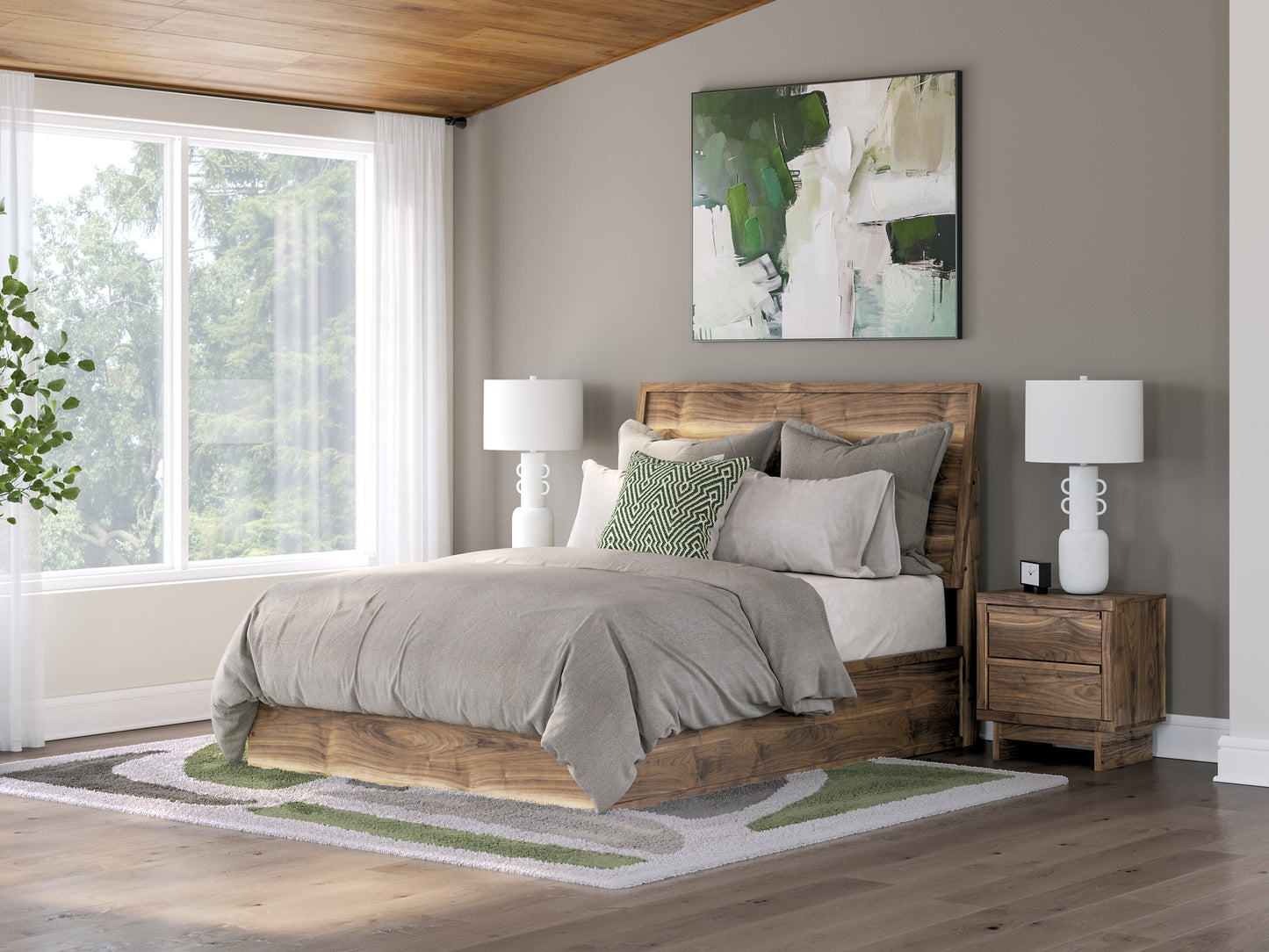 Chirason Panel Bed