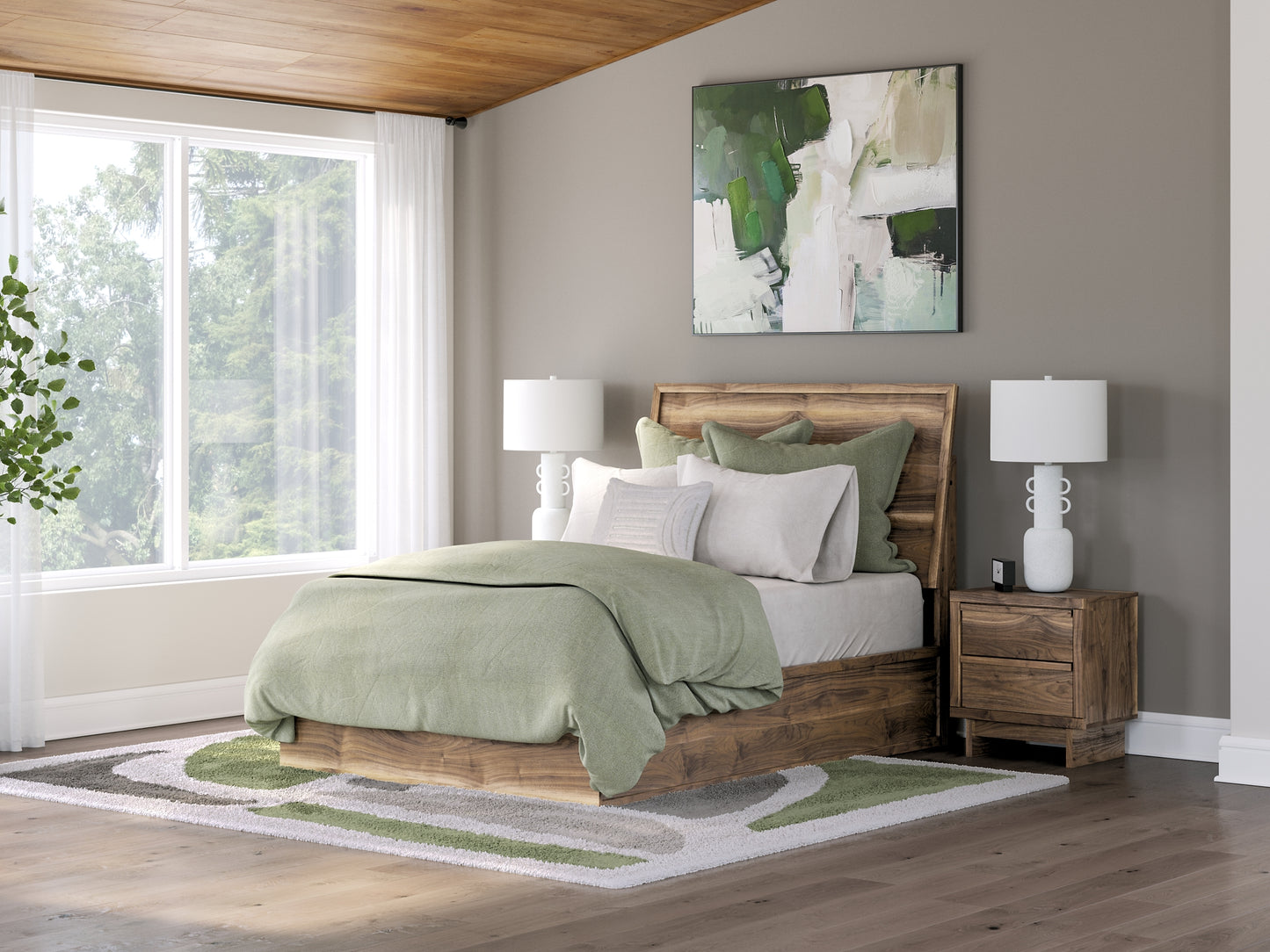 Chirason Panel Bed