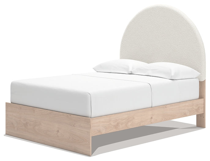 Arloster Upholstered Panel Bed With Storage