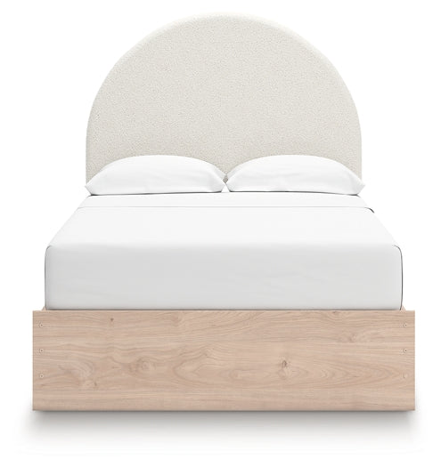 Arloster Upholstered Panel Bed With Storage