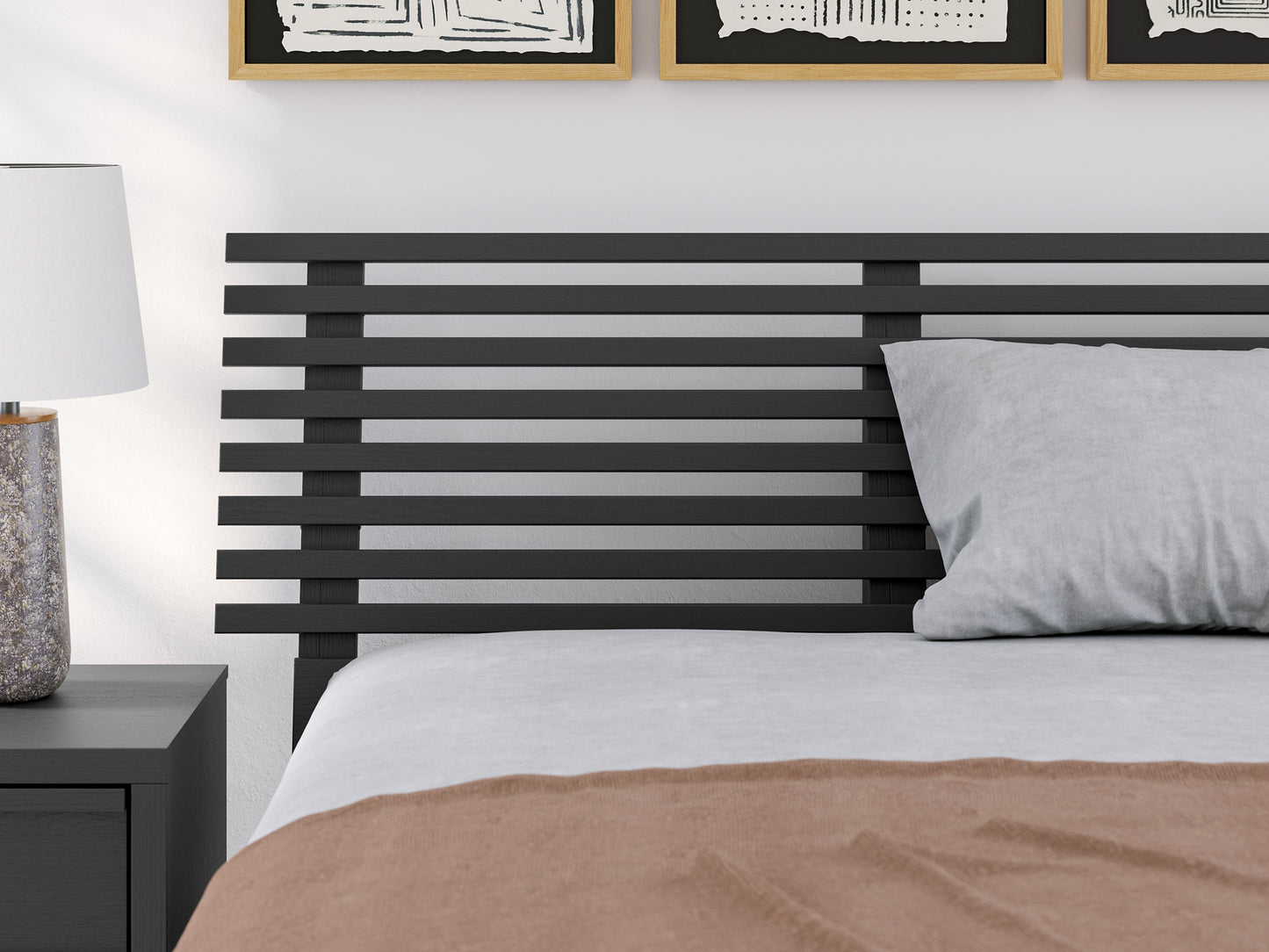 Danziar Slat Panel Bed