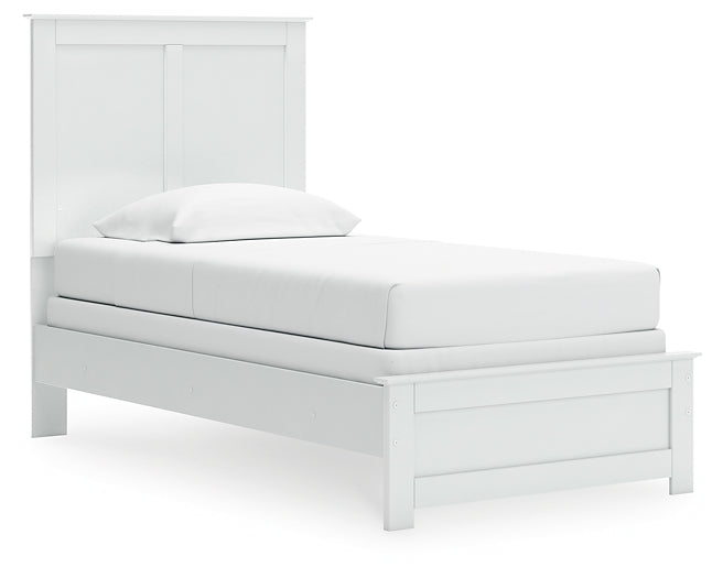 Bostwick Shoals Panel Bed With Mirrored Dresser