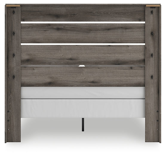 Graystorm Panel Bed With Mirrored Dresser, Chest And Nightstand
