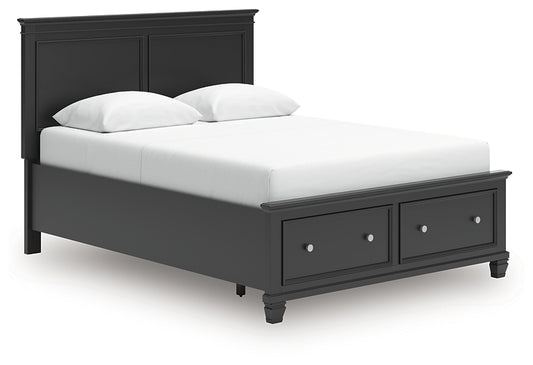 Lanolee  Panel Storage Bed