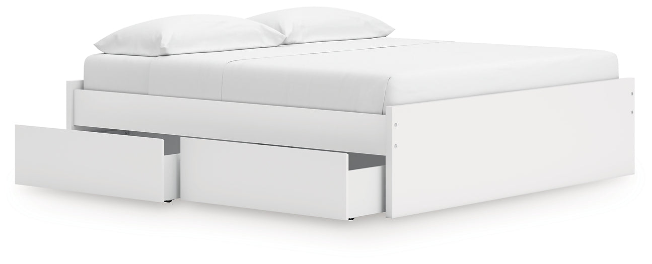 Onita Platform Bed With 1 Side Storage