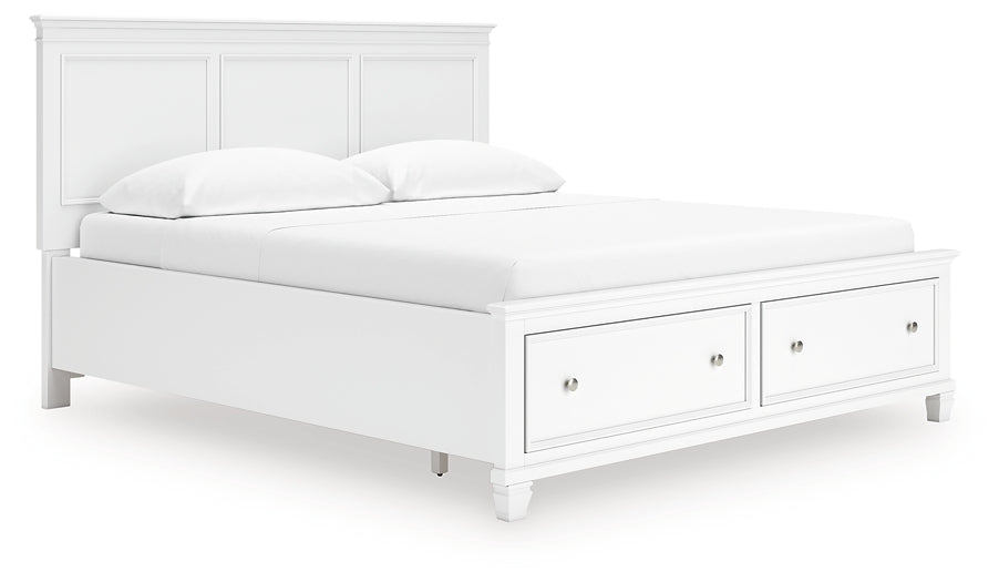 Fortman California Panel Storage Bed