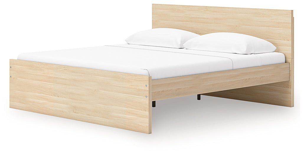 Onita Panel Platform Bed With 2 Side Storage