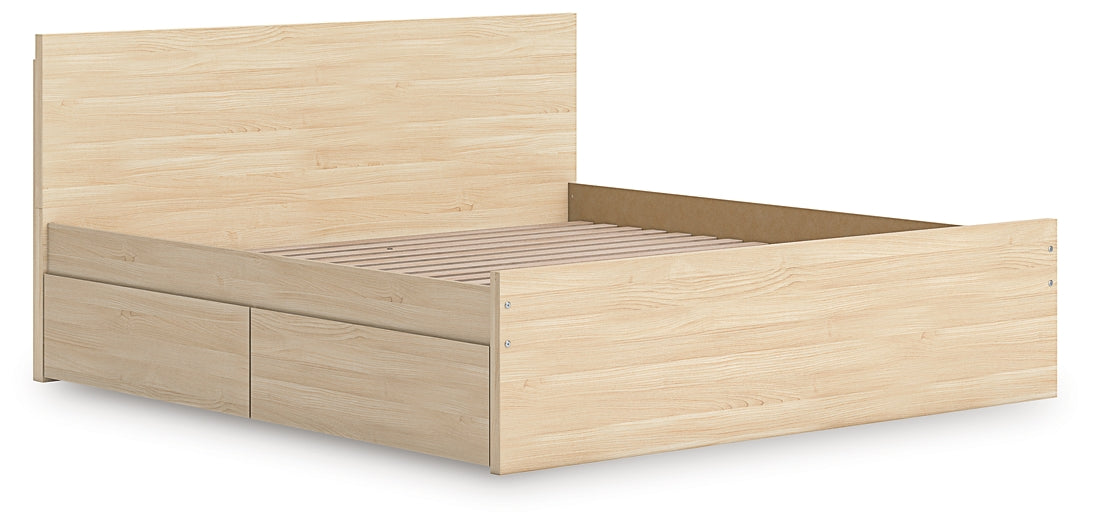 Onita Panel Platform Bed With Storage