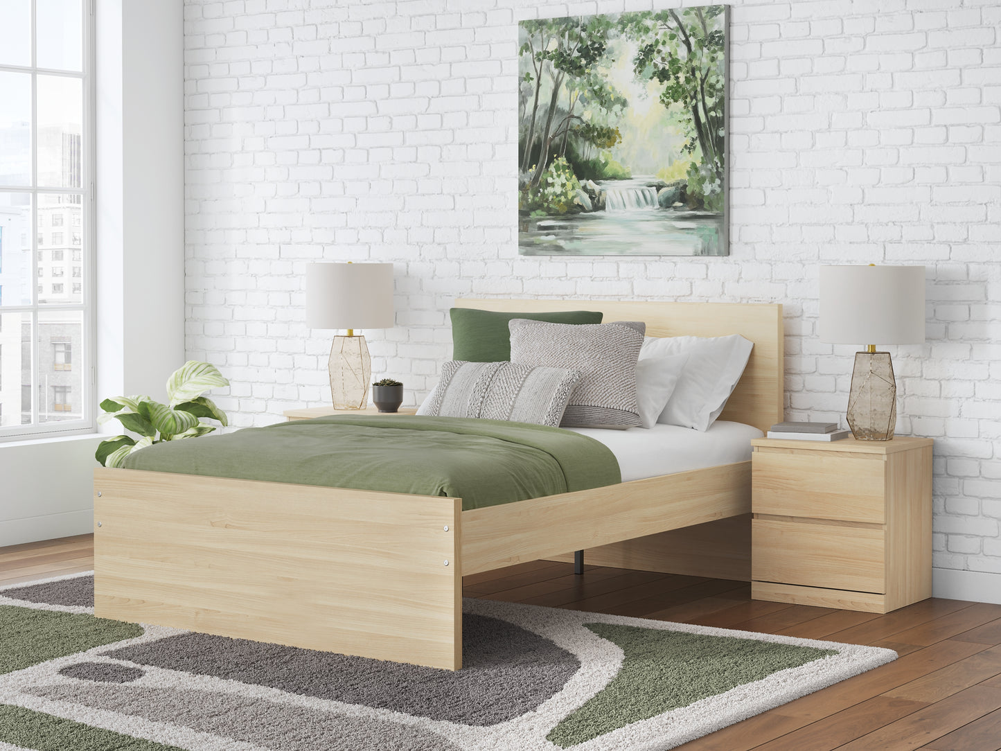 Onita Panel Platform Bed