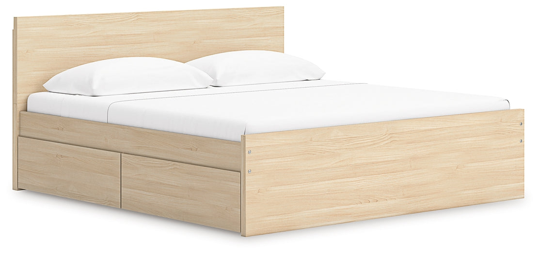 Onita Panel Platform Bed With Storage