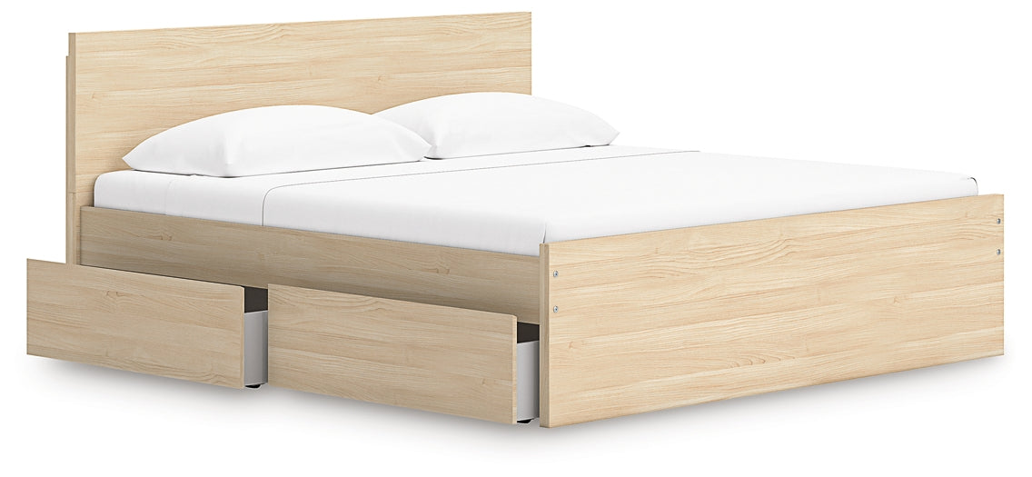 Onita Panel Platform Bed With Storage