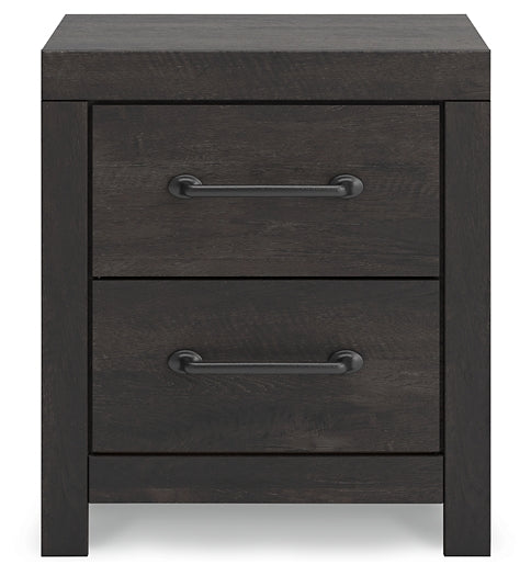 Hollivern Panel Storage Bed With Mirrored Dresser And Nightstand