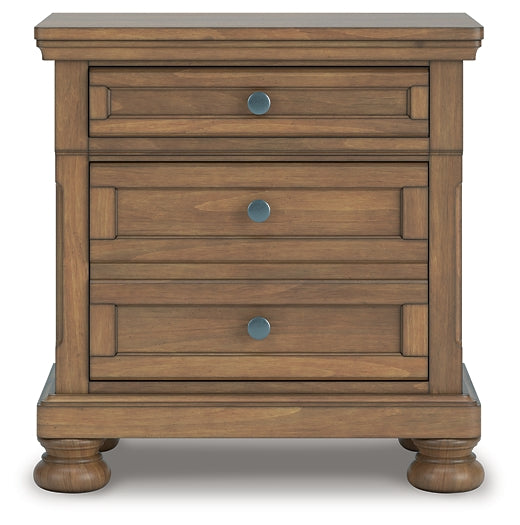 Feddinger Panel Bed With Mirrored Dresser, Chest And Nightstand