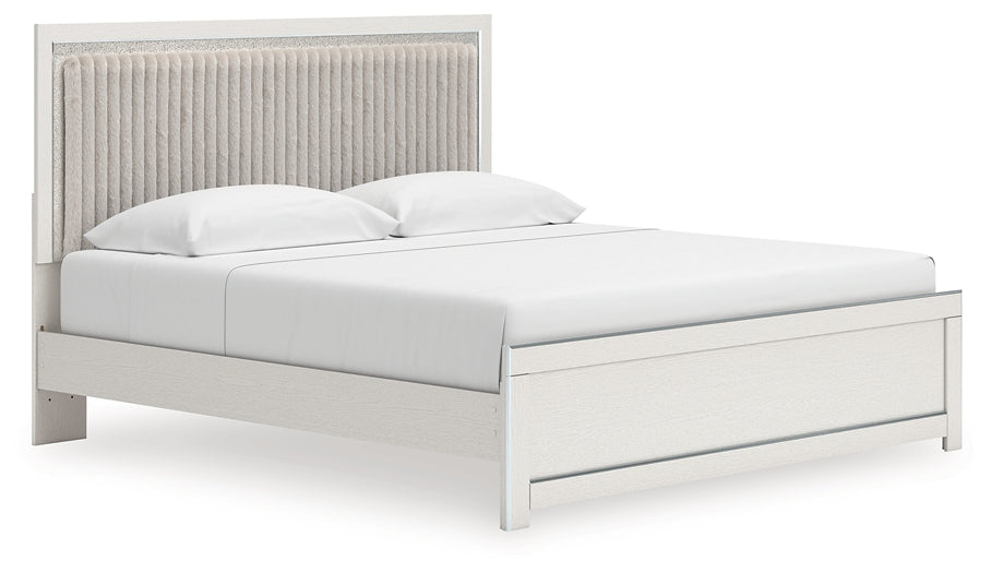 Zuraleus  Upholstered Panel Bed