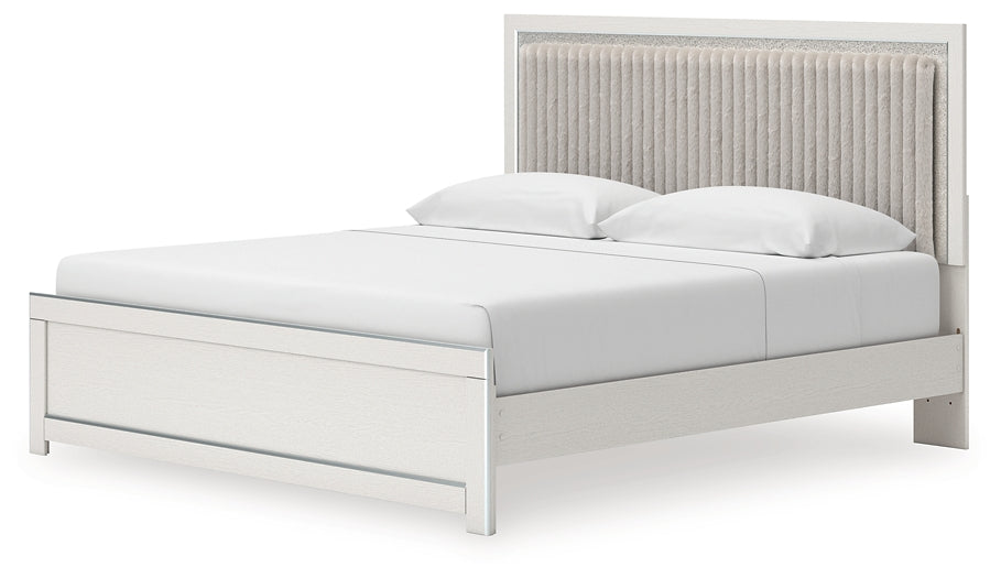 Zuraleus  Upholstered Panel Bed